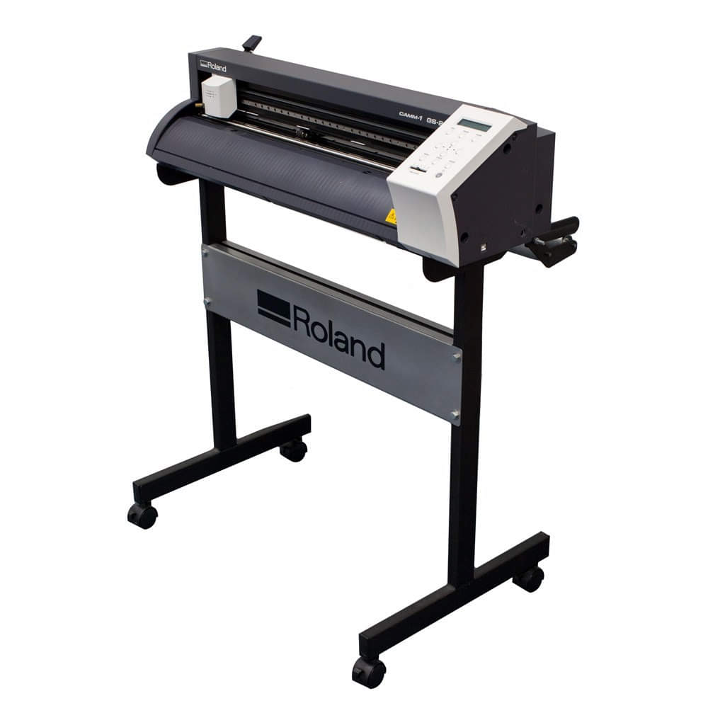 photo d'un plotter de découpe utilisé dans la fabrication de stickers et autocollants